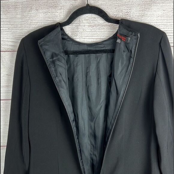 NWT Vintage Anne Klein Dress Black Shift Long Sleeve - Picture 9 of 15